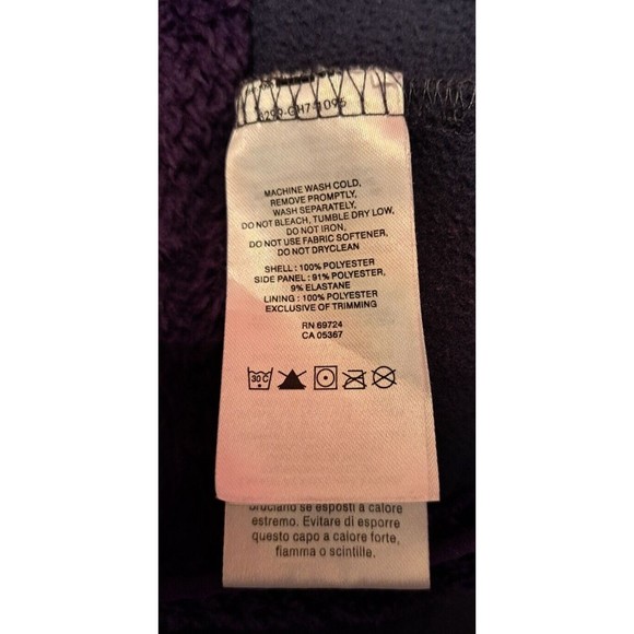 Columbia Sportswear Women's Full Zip Fleece Jacket w/ Side Panel Purple Sz Small - Picture 8 of 9